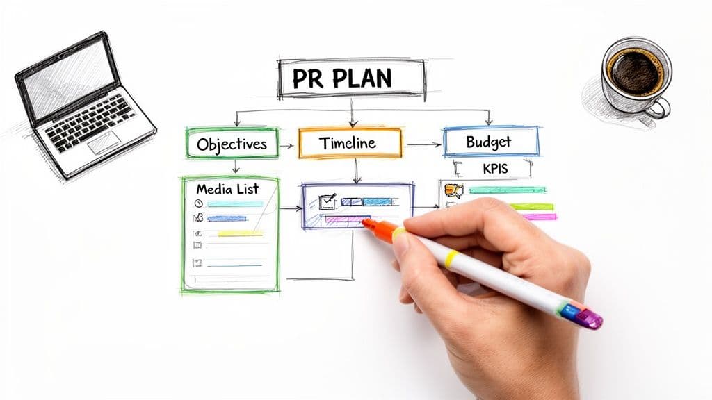 A PR Plan Template for Startups That Drives Real Media Coverage