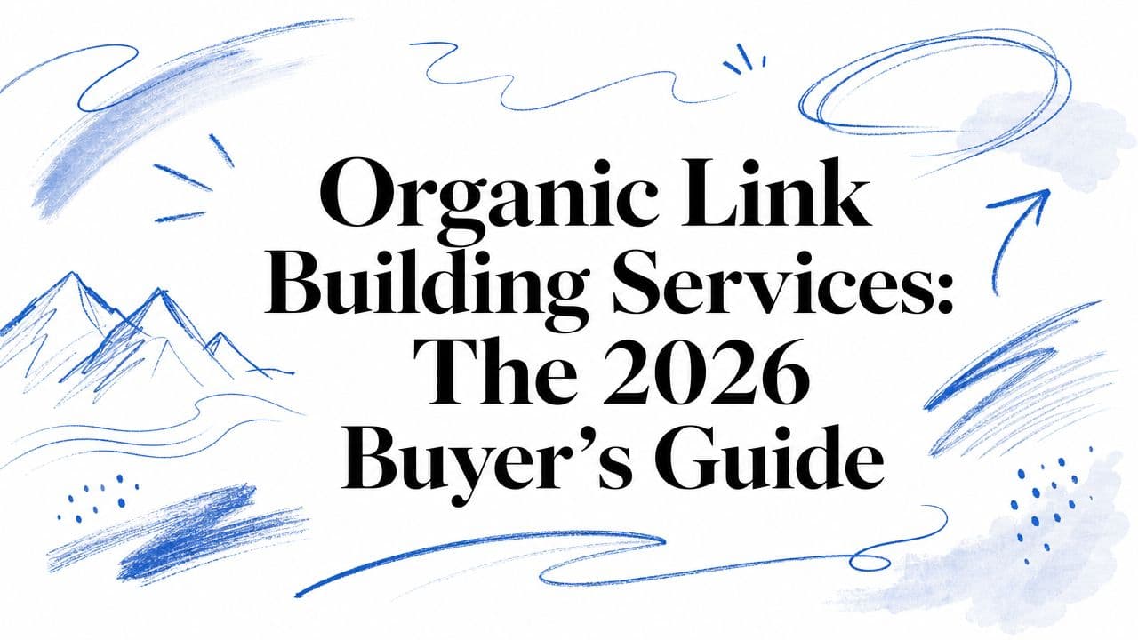 Organic Link Building Services: The 2026 Buyer's Guide