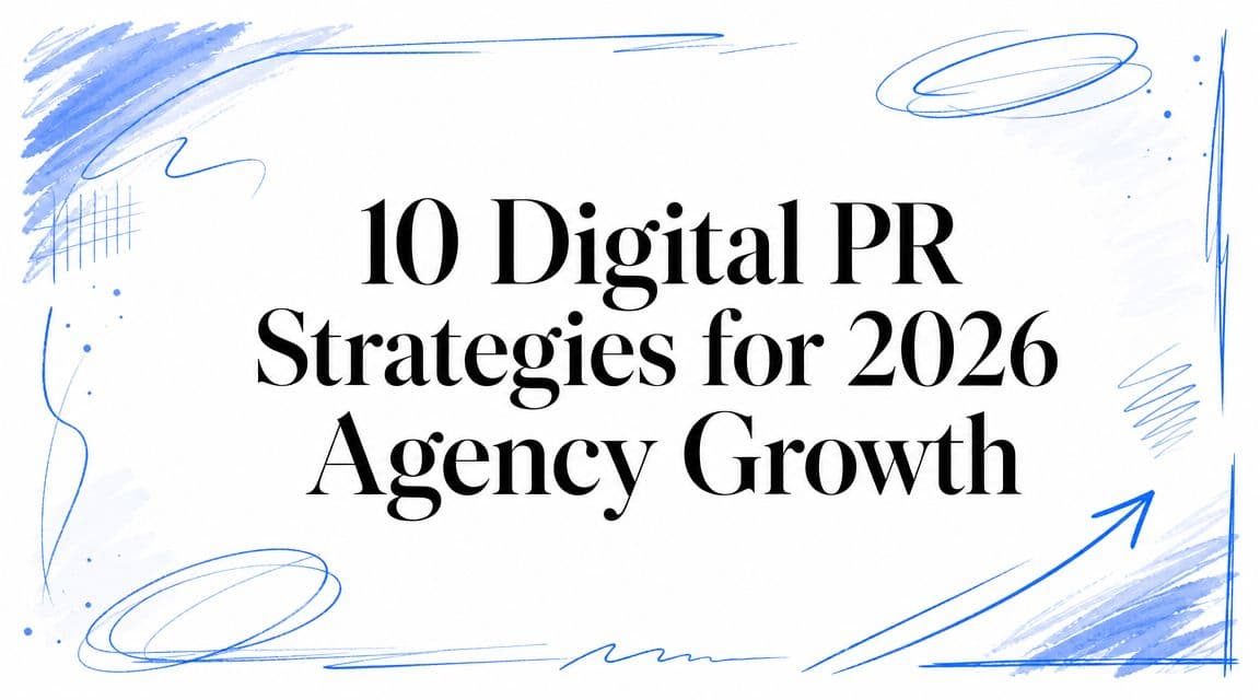 10 Digital PR Strategies for 2026 Agency Growth