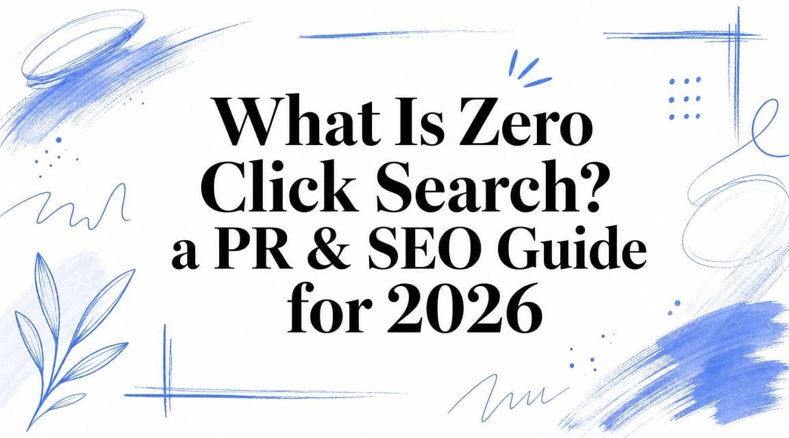 What Is Zero Click Search? a PR & SEO Guide for 2026