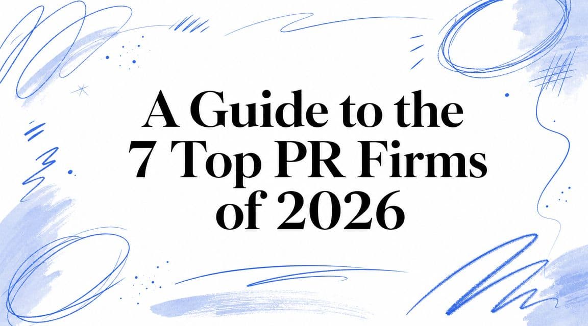 A Guide to the 7 Top PR Firms of 2026